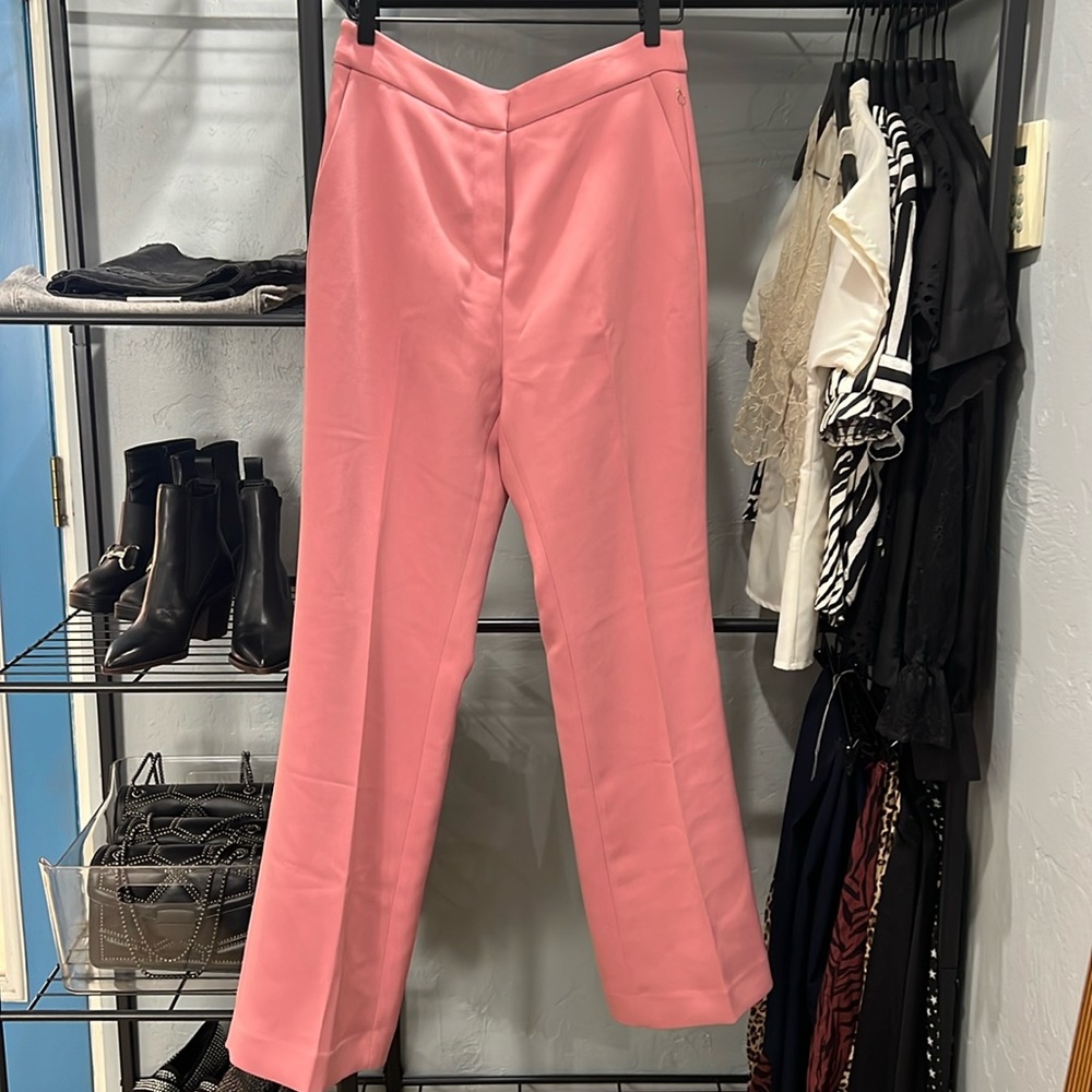 Rachel Parcell Pink Tailored Pants